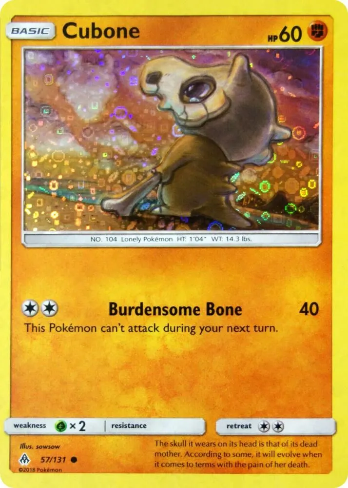Cubone — Miscellaneous Cards & Products — Pokemon