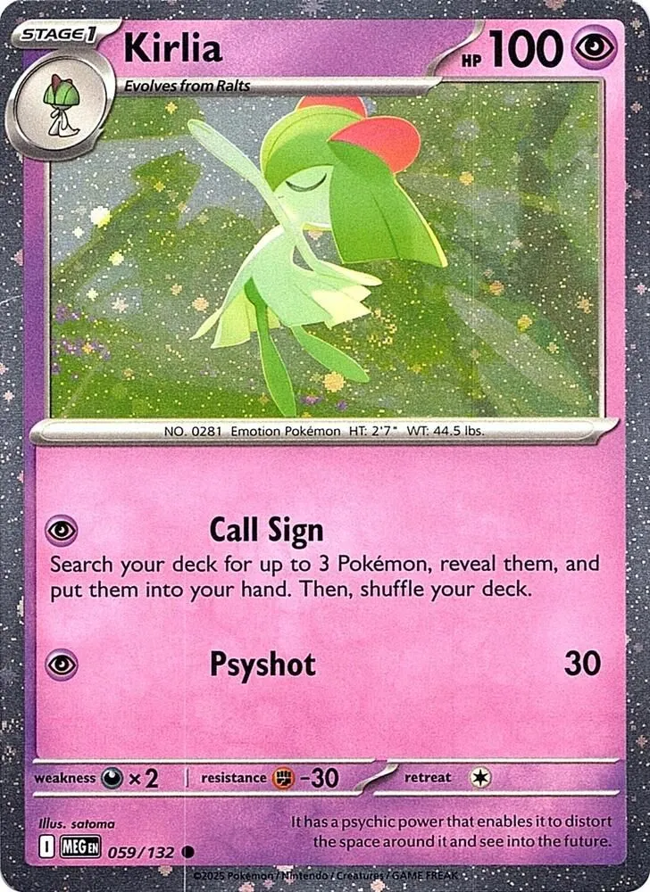 Kirlia — Miscellaneous Cards & Products — Pokémon