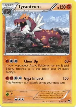 Tyrantrum — Miscellaneous Cards & Products — Pokemon