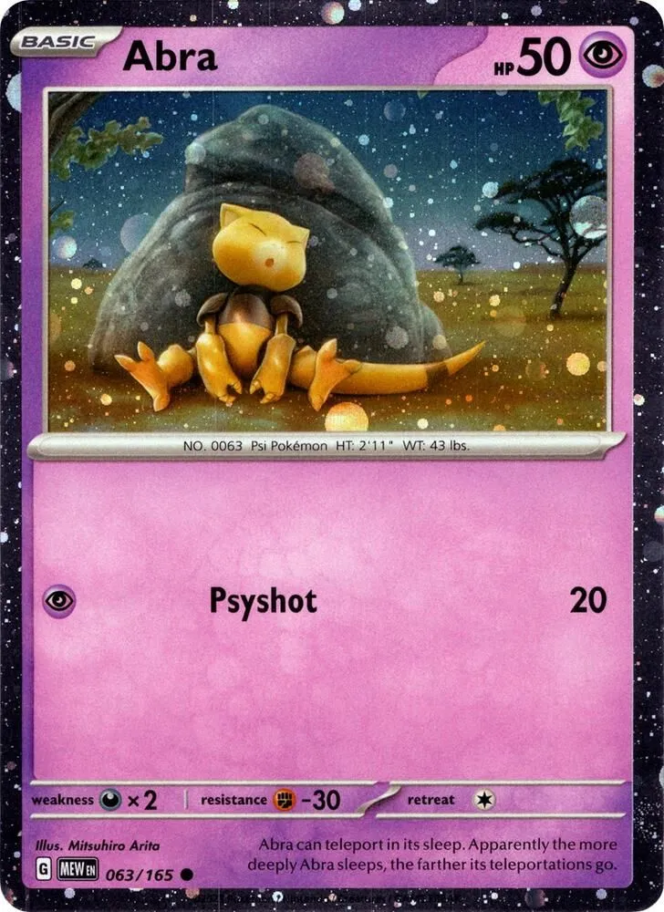 Abra — Miscellaneous Cards & Products — Pokemon