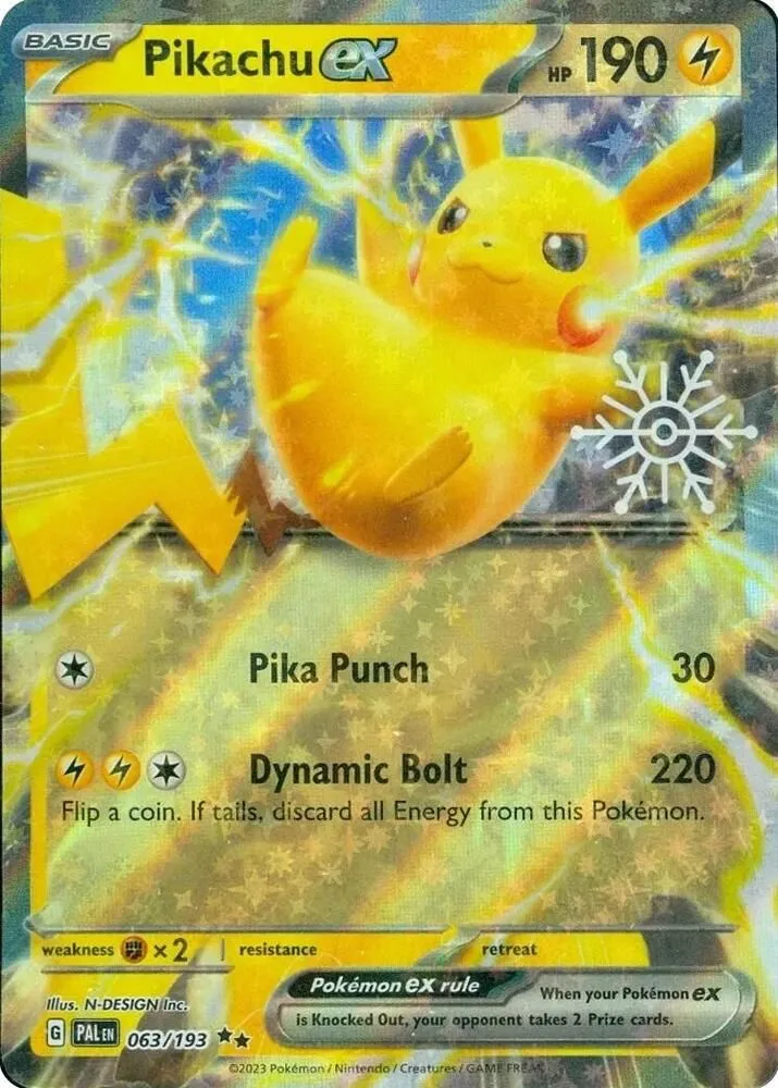 Pikachu ex — Miscellaneous Cards & Products — Pokémon
