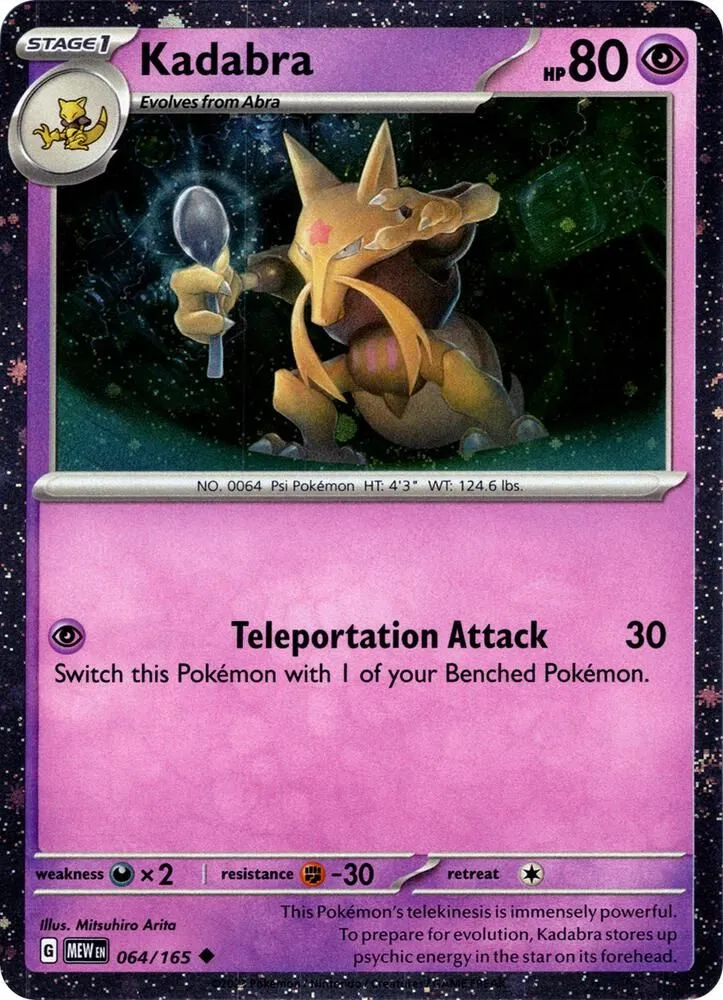 Kadabra — Miscellaneous Cards & Products — Pokémon