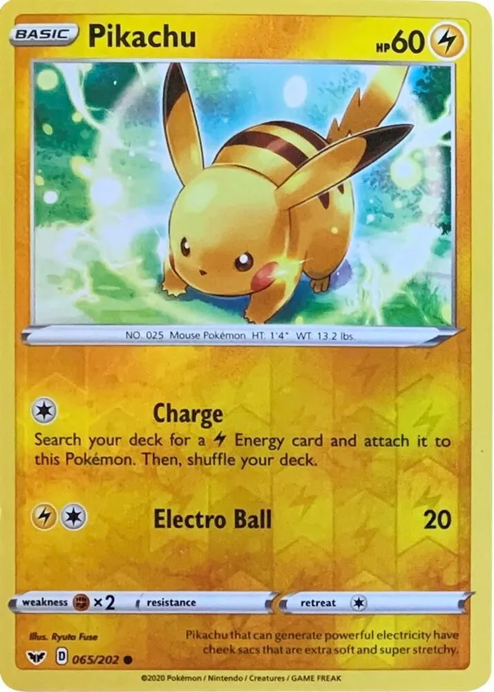 Pikachu — Miscellaneous Cards & Products — Pokemon