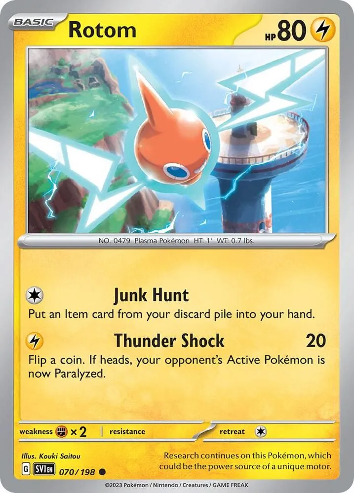 Rotom from Miscellaneous Cards & Products - Pokemon