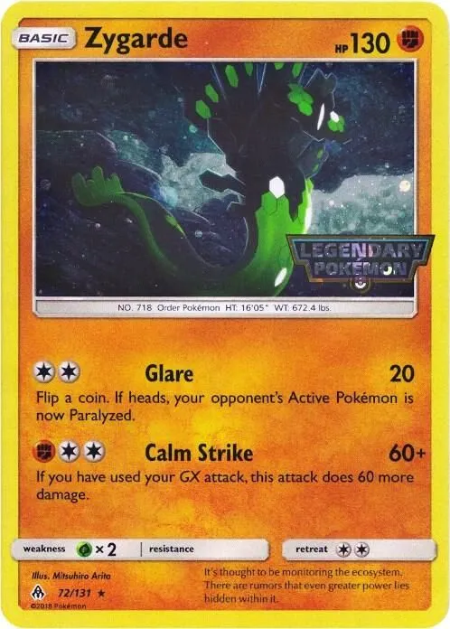 Zygarde — Miscellaneous Cards & Products — Pokemon