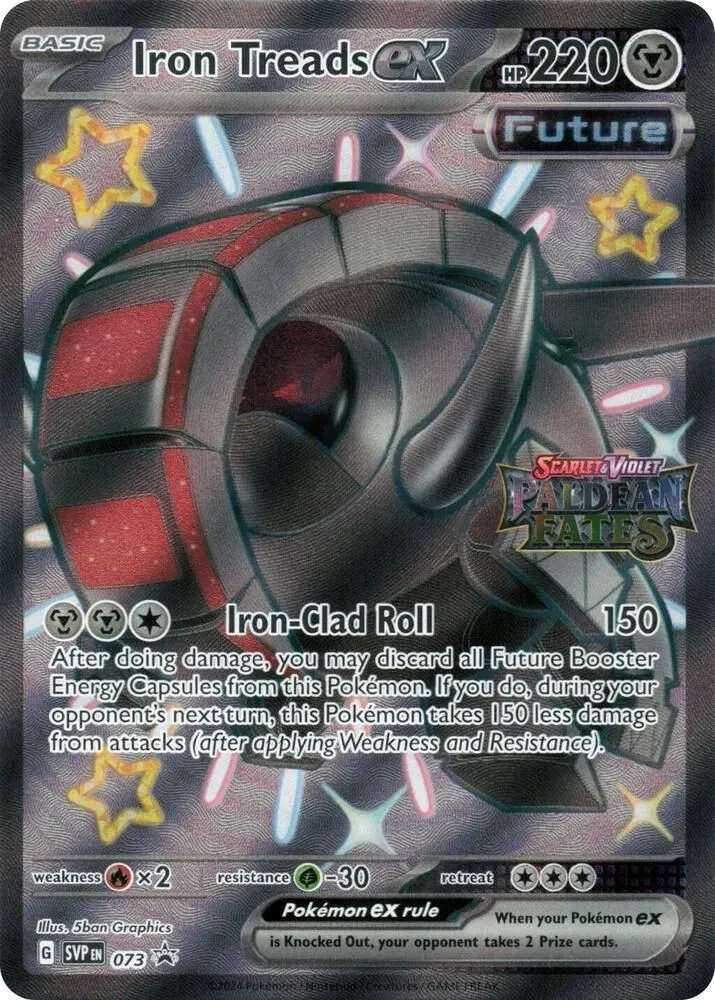 Iron Treads ex — Miscellaneous Cards & Products — Pokémon