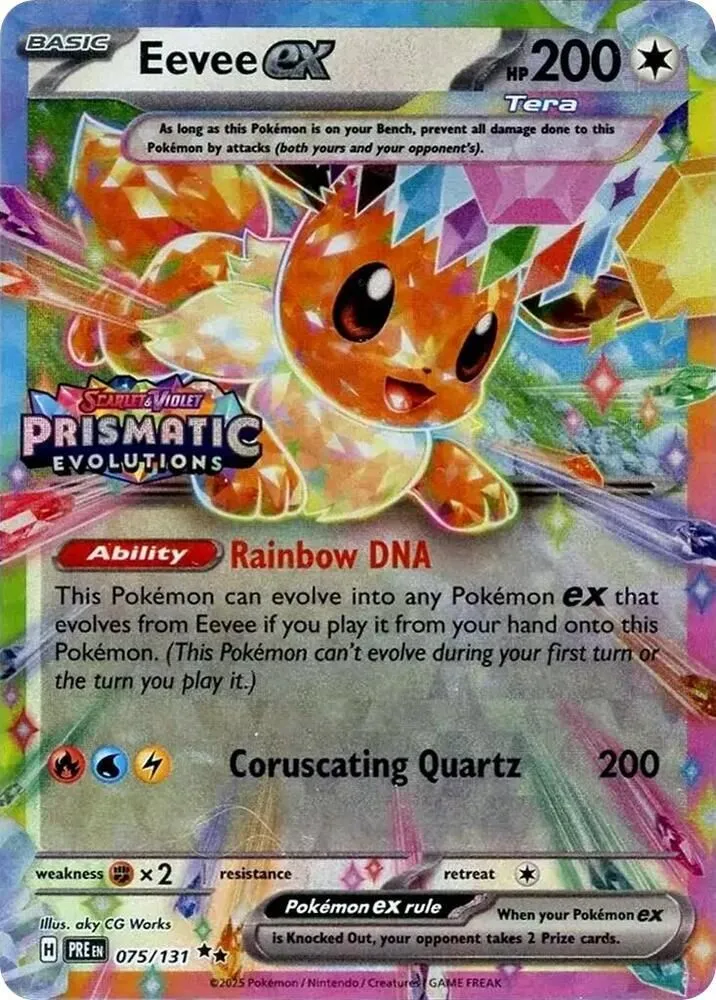 Évoli ex — Miscellaneous Cards & Products — Pokemon