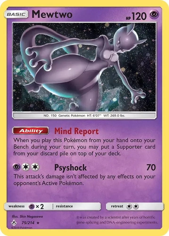 Mewtwo — Miscellaneous Cards & Products — Pokemon
