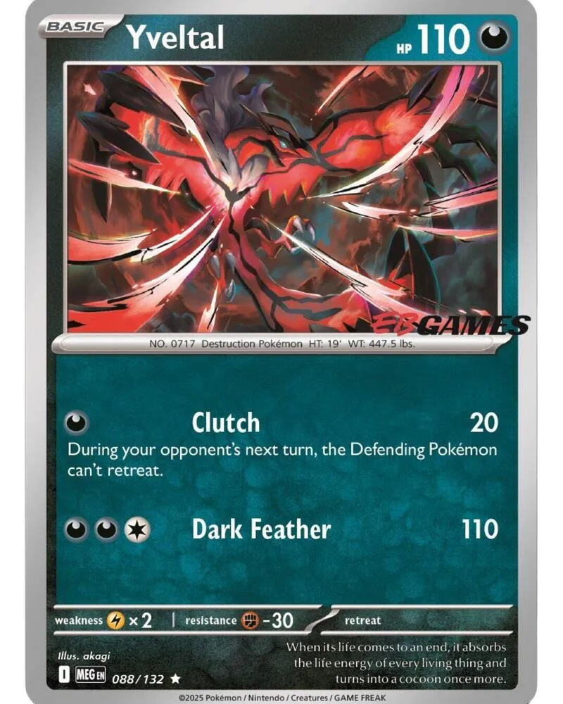 Yveltal from Miscellaneous Cards & Products - Pokemon