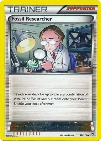 Fossil Researcher — Miscellaneous Cards & Products — Pokemon
