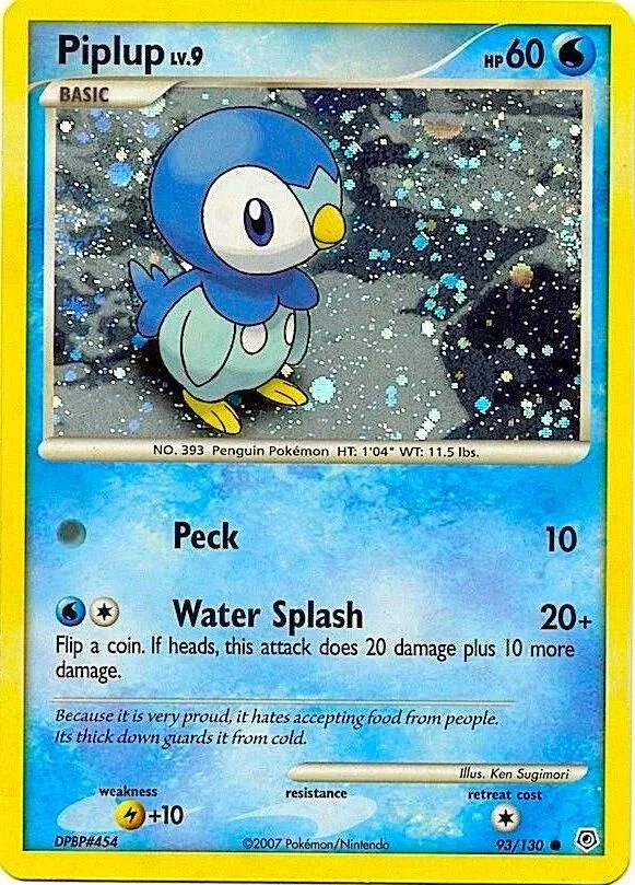 Piplup — Miscellaneous Cards & Products — Pokémon