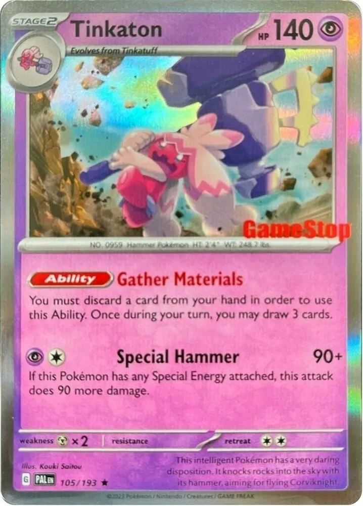Tinkaton — Miscellaneous Cards & Products — Pokémon