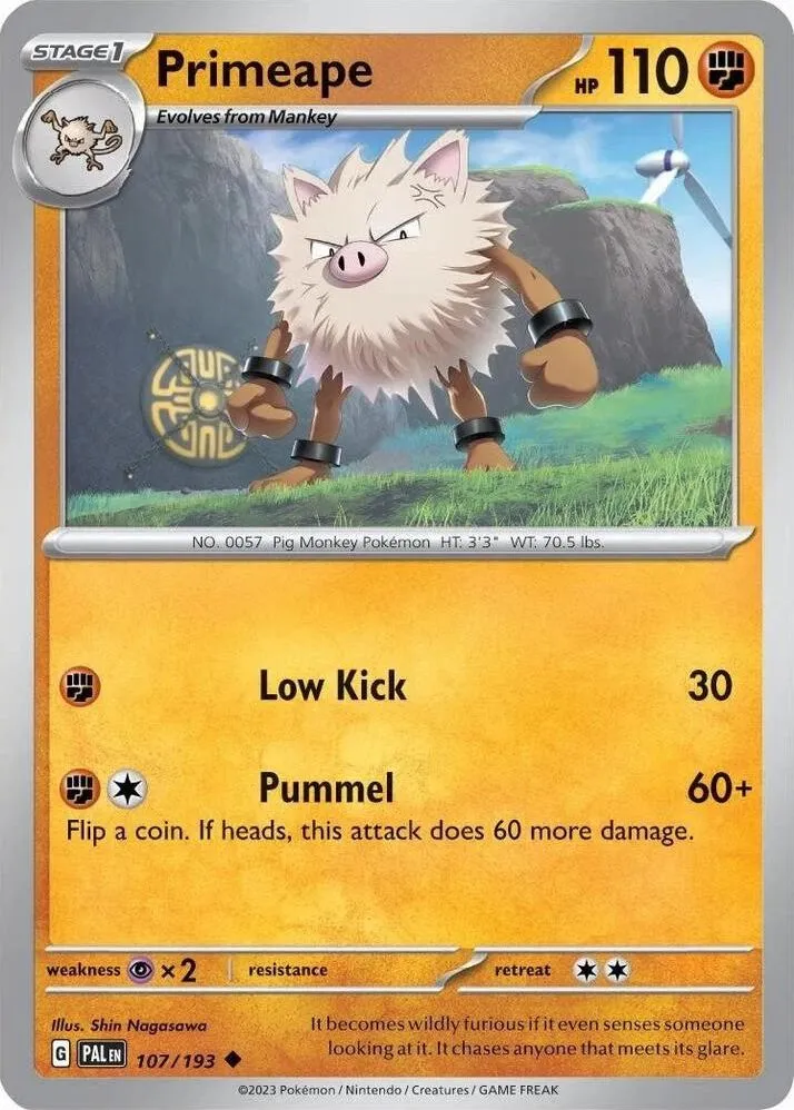 Primeape — Miscellaneous Cards & Products — Pokémon