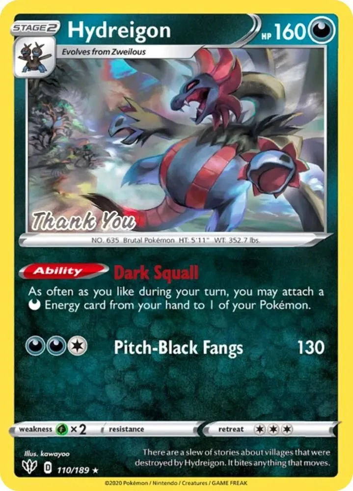 Hydreigon — Miscellaneous Cards & Products — Pokemon