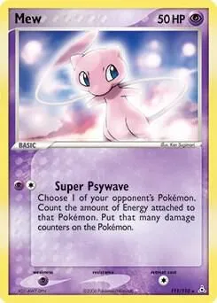 Mew — Miscellaneous Cards & Products — Pokemon