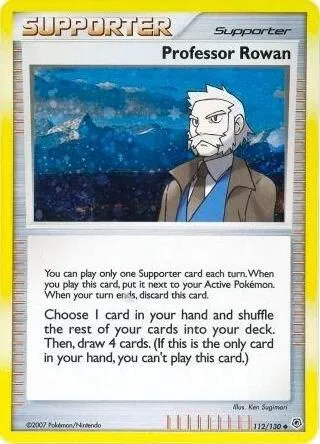 Professor Rowan — Miscellaneous Cards & Products — Pokemon