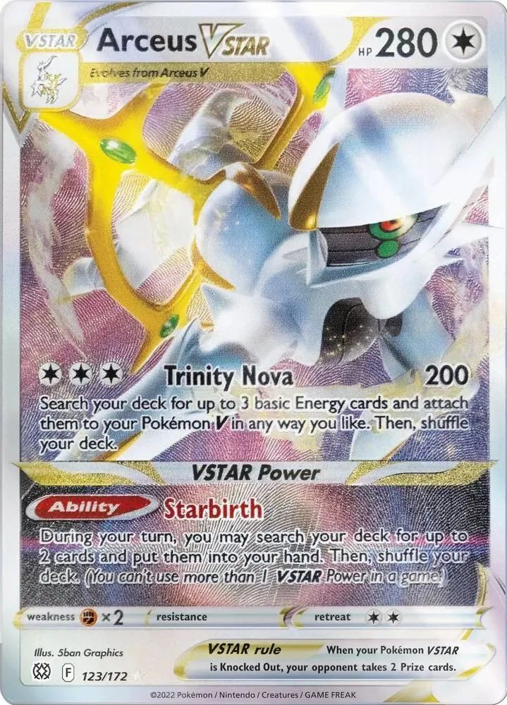 Arceus VSTAR — Miscellaneous Cards & Products — Pokémon