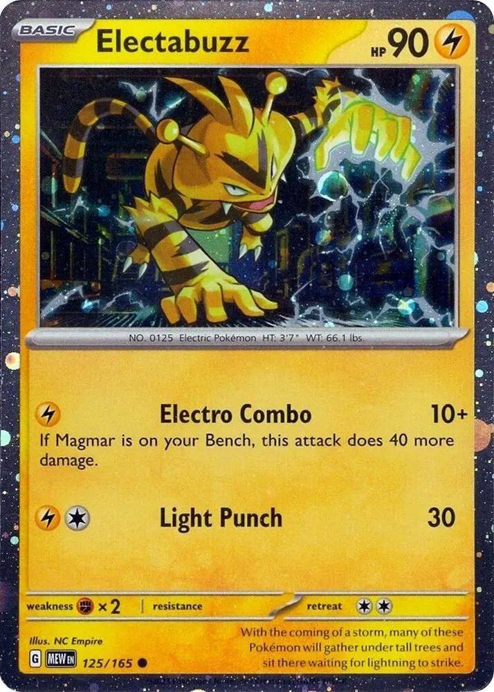 Electabuzz — Miscellaneous Cards & Products — Pokémon