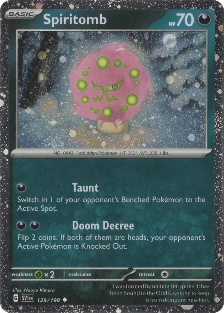Spiritomb — Miscellaneous Cards & Products — Pokemon