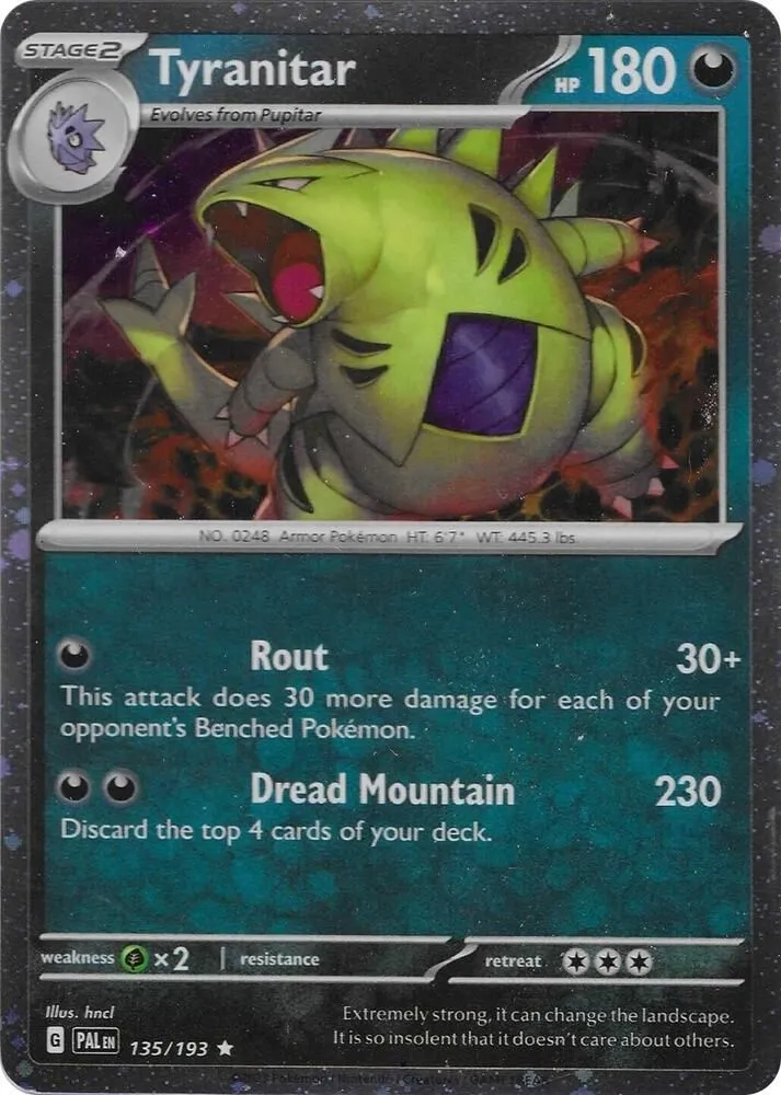 Tyranitar — Miscellaneous Cards & Products — Pokémon