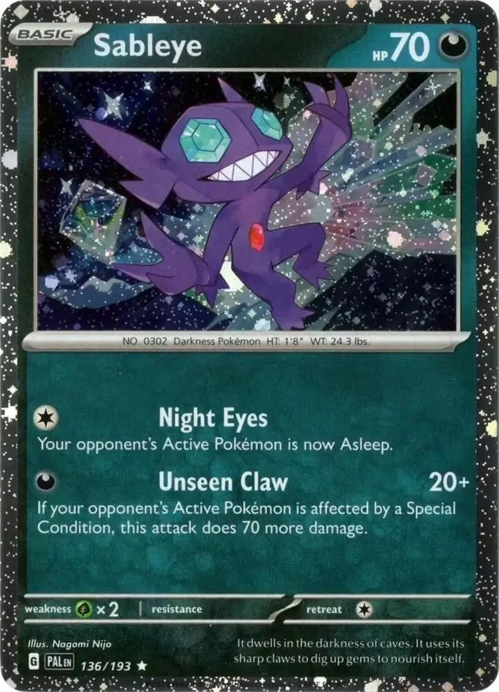 Sableye — Miscellaneous Cards & Products — Pokemon