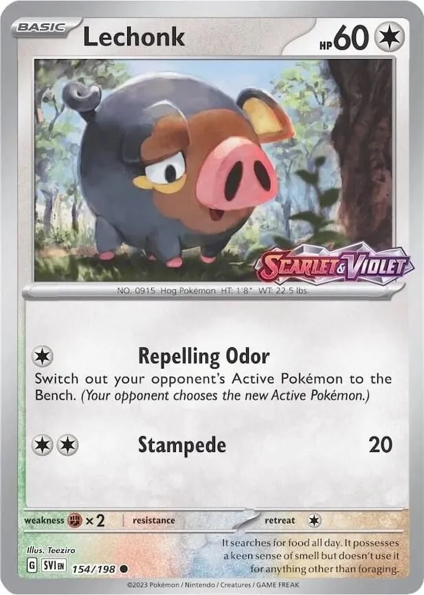 Lechonk — Miscellaneous Cards & Products — Pokémon