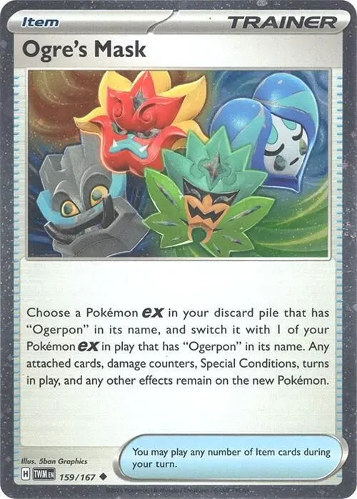 Ogre's Mask — Miscellaneous Cards & Products — Pokémon