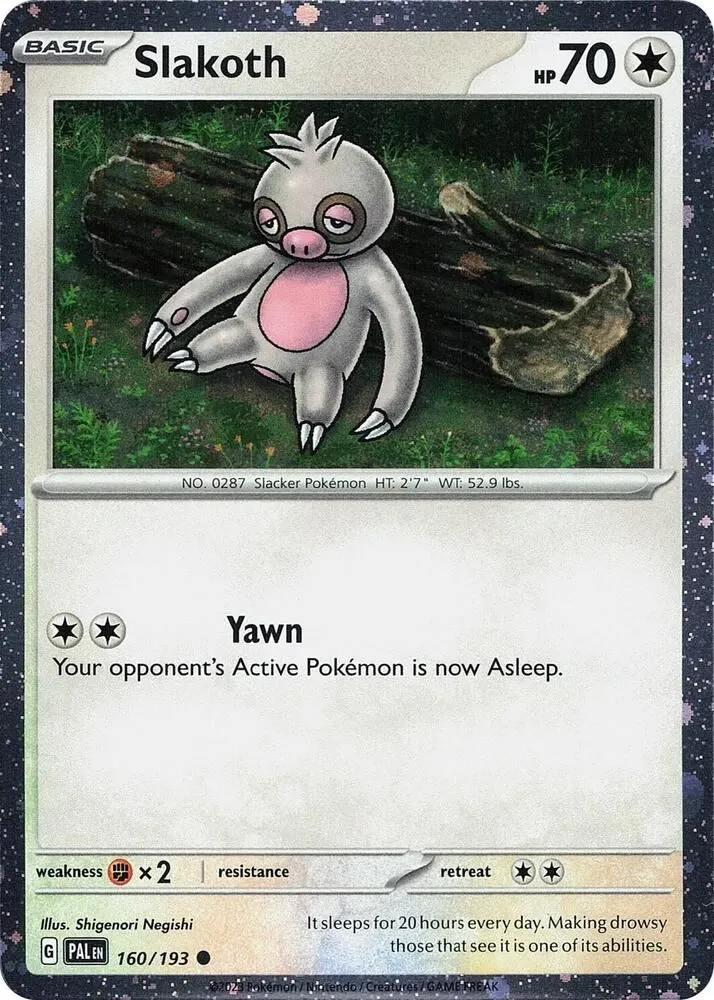Slakoth — Miscellaneous Cards & Products — Pokémon