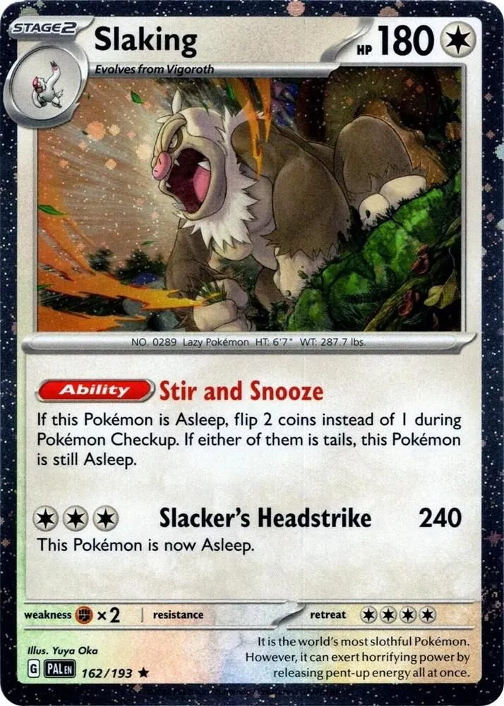Slaking — Miscellaneous Cards & Products — Pokémon