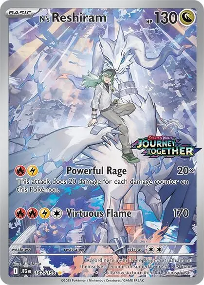 N's Reshiram — Miscellaneous Cards & Products — Pokémon