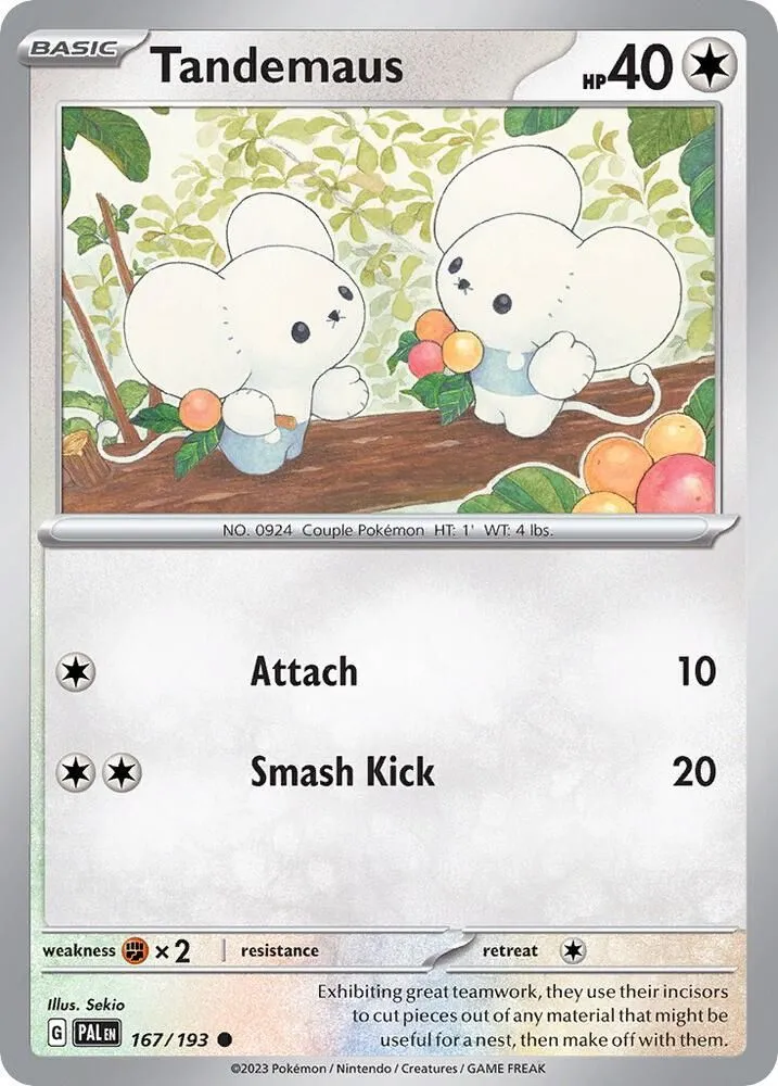 Tandemaus — Miscellaneous Cards & Products — Pokemon
