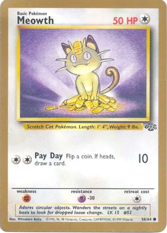 Meowth — Miscellaneous Cards & Products — Pokémon