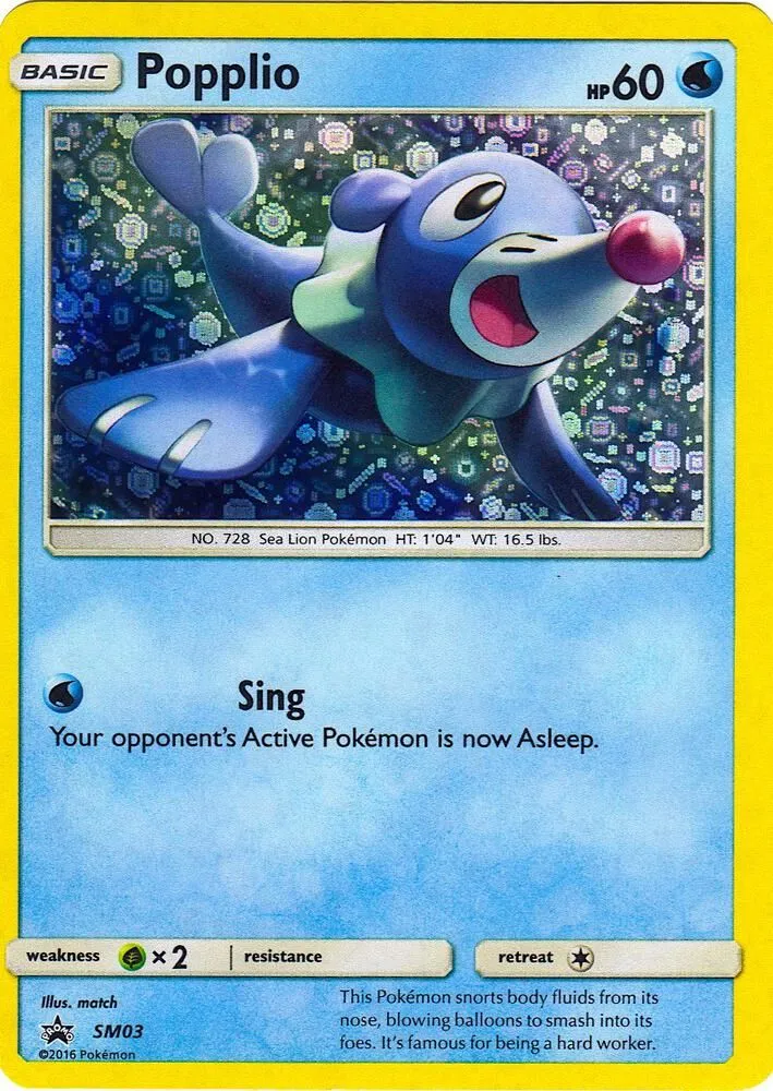 Popplio — Miscellaneous Cards & Products — Pokemon