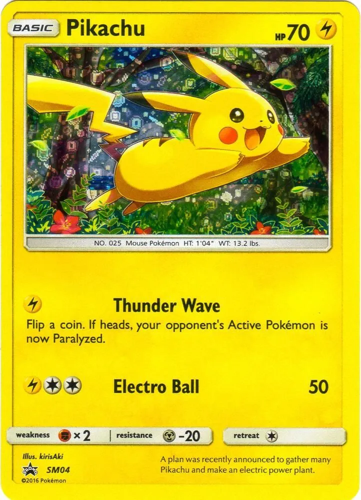 Pikachu — Miscellaneous Cards & Products — Pokémon