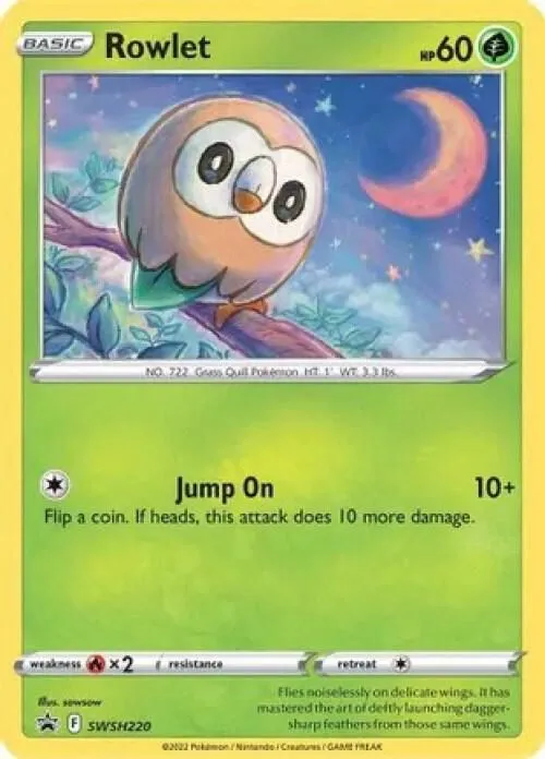 Rowlet — Miscellaneous Cards & Products — Pokemon