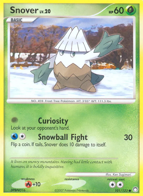 Blizzi Lv.20 — Mysterious Treasures — Pokemon