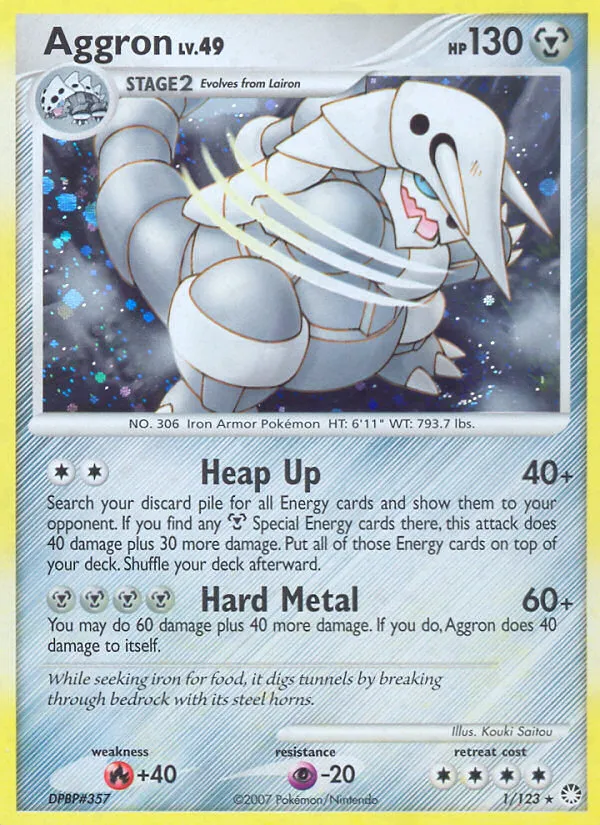 Galeking Lv.49 — Mysterious Treasures — Pokemon