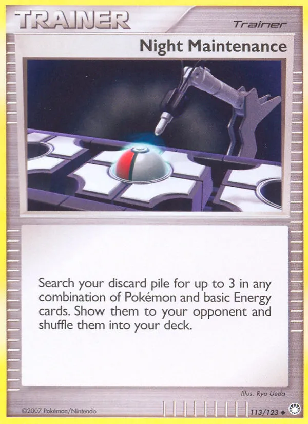 Maintenance nocturne — Mysterious Treasures — Pokemon