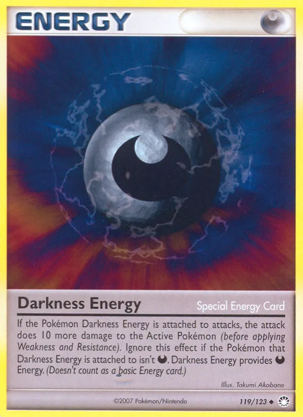 Énergie Obscurité — Mysterious Treasures — Pokemon