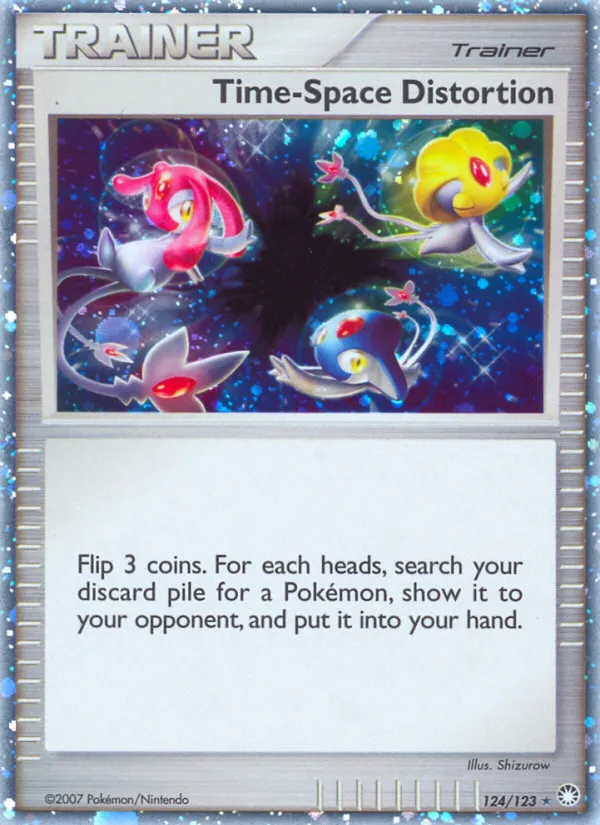 Altération espace-temps — Mysterious Treasures — Pokemon