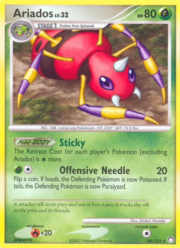 Migalos Lv.32 — Mysterious Treasures — Pokémon