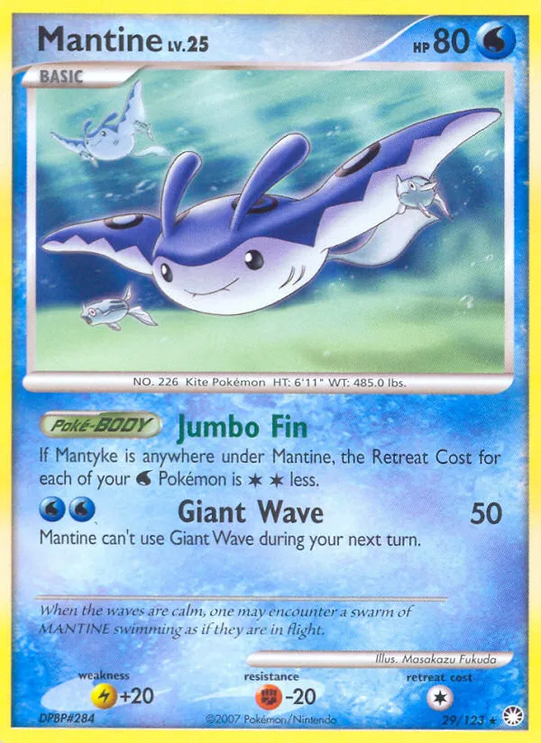 Demanta Lv.25 — Mysterious Treasures — Pokémon