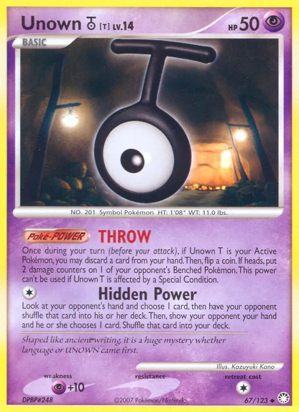 Zarbi Lv.14 — Mysterious Treasures — Pokémon