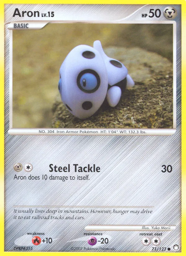 Aron — Mysterious Treasures — Pokemon