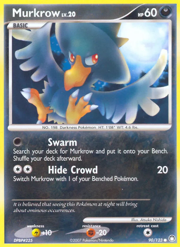Murkrow — Mysterious Treasures — Pokémon