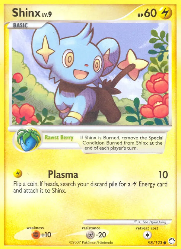 Shinx — Mysterious Treasures — Pokémon