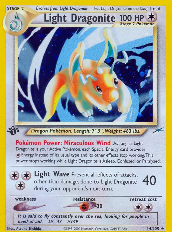 Dracolosse lumineux — Neo Destiny — Pokemon