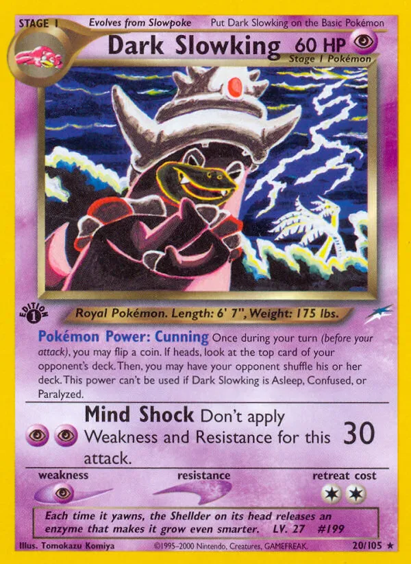 Roigada obscur — Neo Destiny — Pokemon