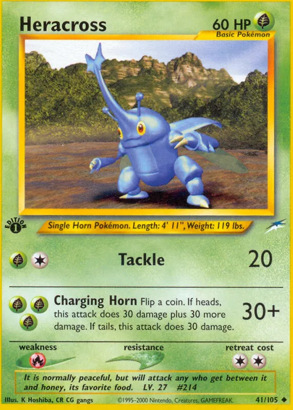 Heracross — Neo Destiny — Pokemon