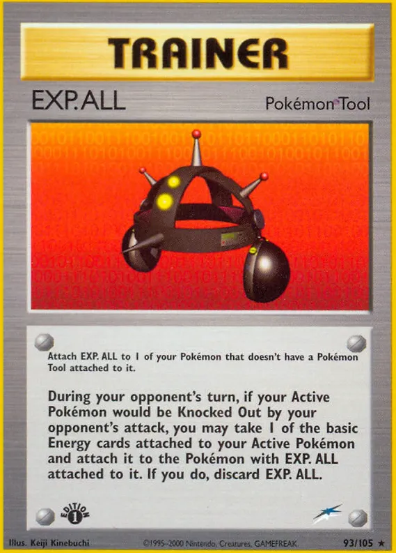 EXP.ALL — Neo Destiny — Pokemon